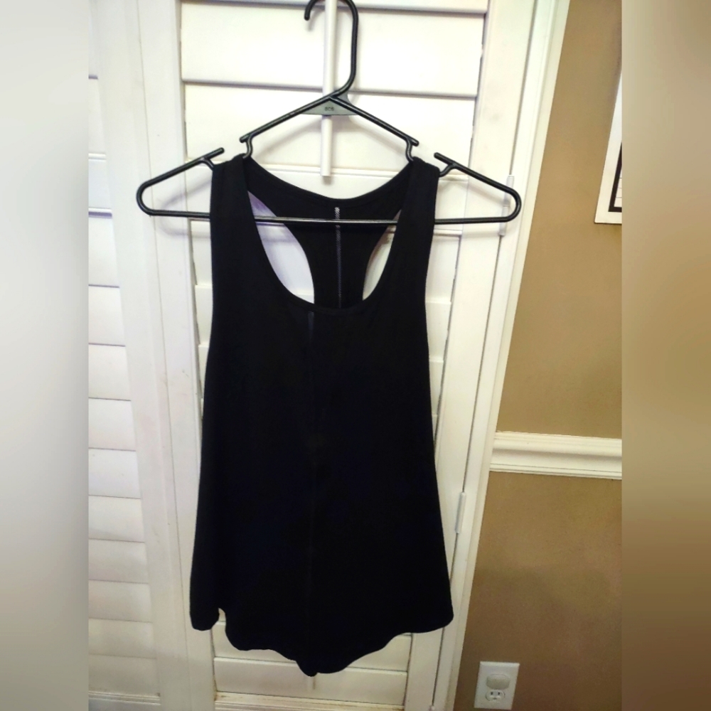 ZYIA Black effortless tank